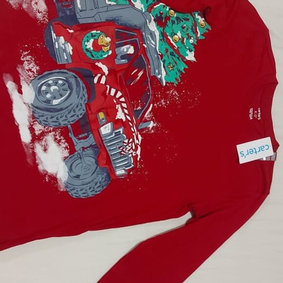 Boy's Brand New Christmas Long-Sleeve shirt - Picture 4 of 4
